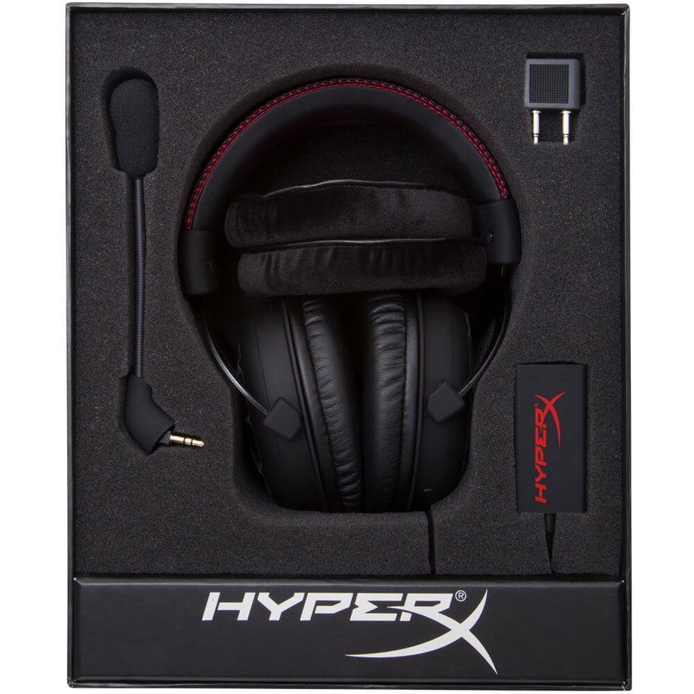 Kingston Hyperx Cloud Black Multi Platform Gaming Headset Pakistan