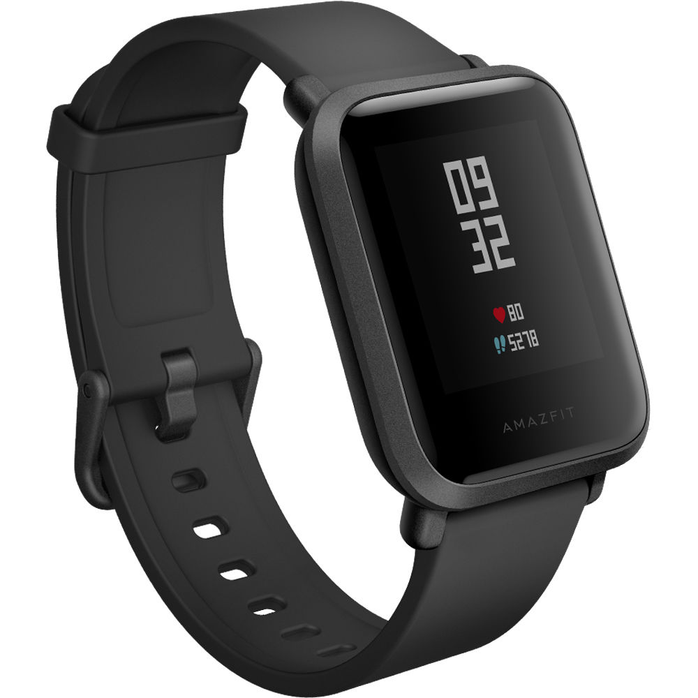 Amazfit Bip Lite Smartwatch - Black Silicone Band Pakistan
