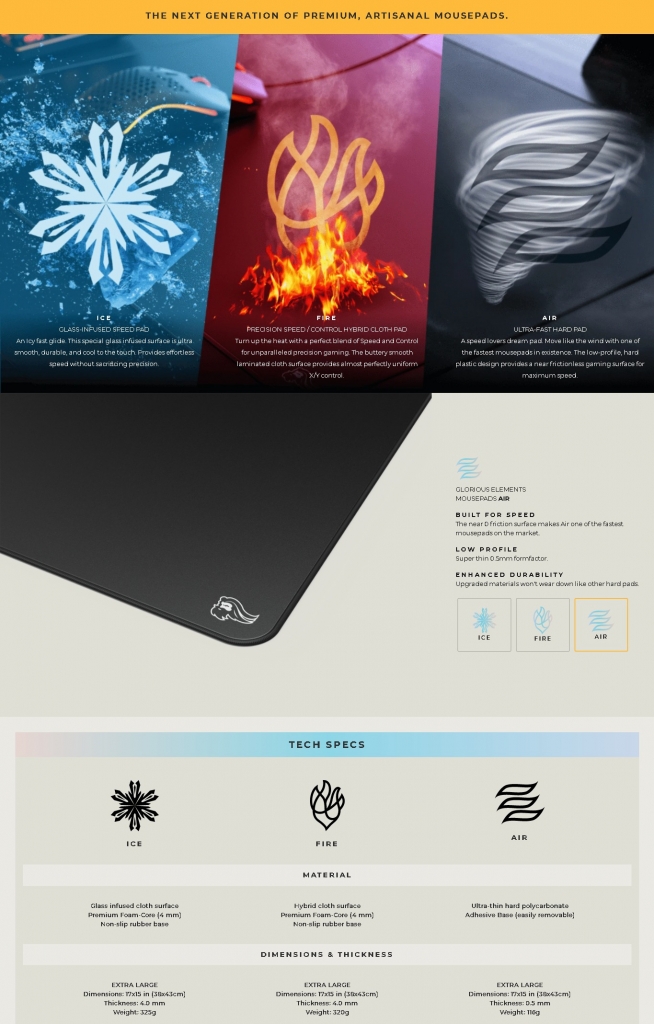 glorious elements air