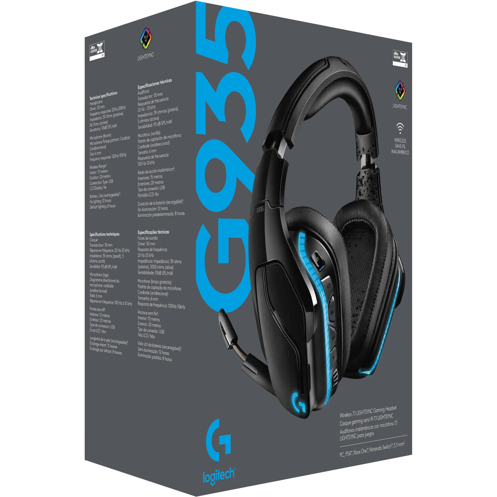 Logitech G935 Wireless 7.1 Gaming Headset price in Pakistan